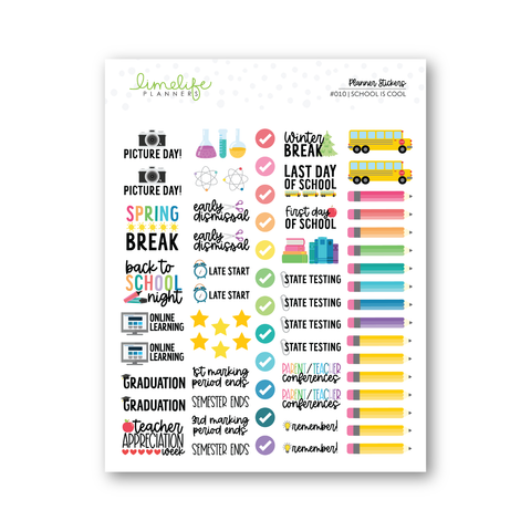 ORIDAY  Back To School Planner Sticker Pack - 490+ Stickers, Perfect Size,  Premium Design & Materials, For Teachers & Students – Hellooriday